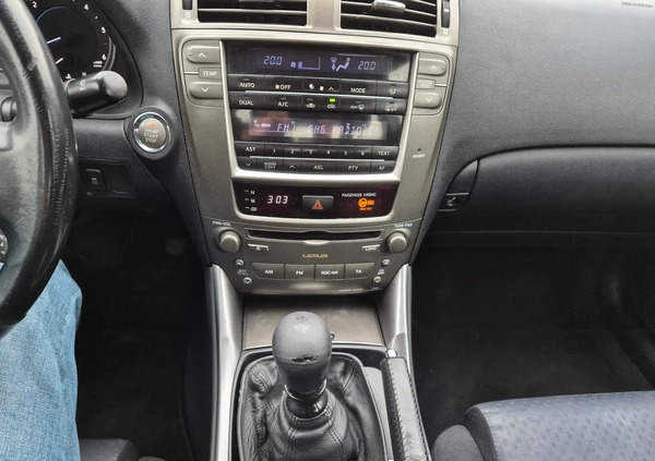 Lexus IS cena 19999 przebieg: 190000, rok produkcji 2009 z Warszawa małe 172